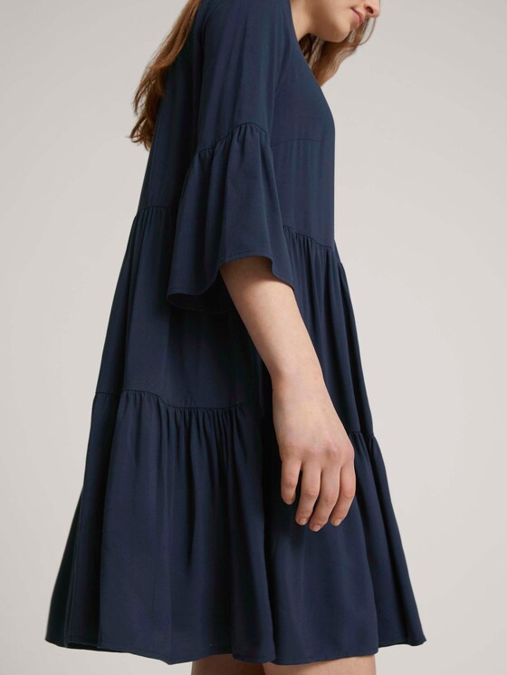 Babydoll Minikleid - Frauen - Sky Captain Blue Babydoll Minikleid - Frauen - Sky Captain Blue - 9 - TOM TAILOR Denim