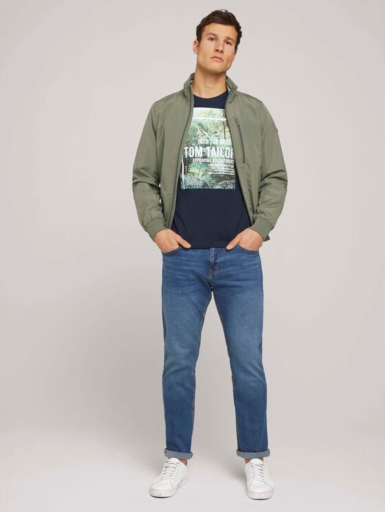 T-Shirt mit Print - Männer - Dark Blue T-Shirt mit Print - Männer - Dark Blue - 3 - TOM TAILOR