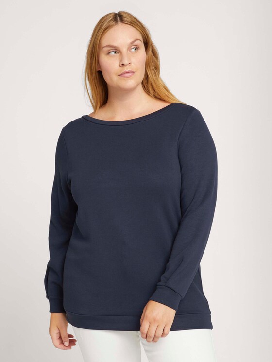 Plus - Basic Sweatshirt - Frauen - Sky Captain Blue Plus - Basic Sweatshirt - Frauen - Sky Captain Blue - 1 - My True Me