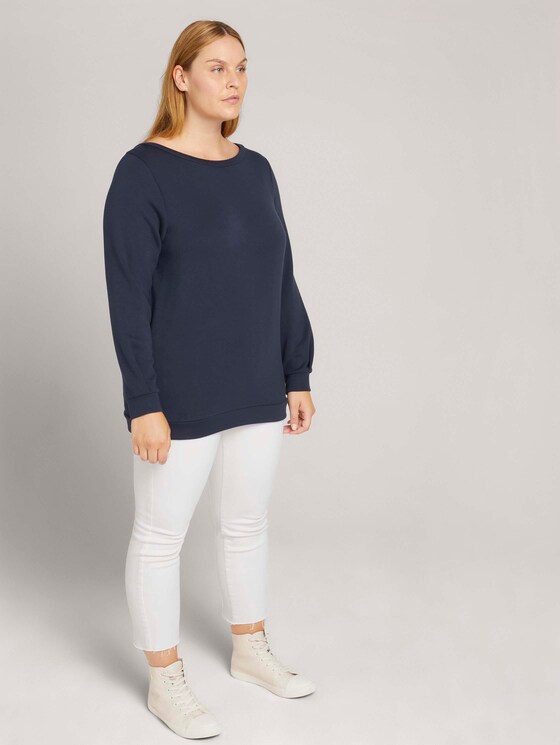 Plus - Basic Sweatshirt - Frauen - Sky Captain Blue Plus - Basic Sweatshirt - Frauen - Sky Captain Blue - 3 - My True Me