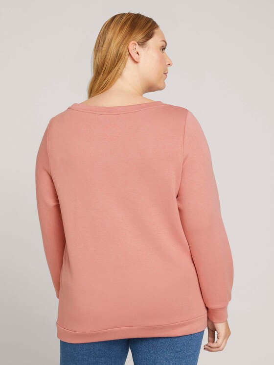 Plus - Basic Sweatshirt - Frauen - Dusty Rose Pink Plus - Basic Sweatshirt - Frauen - Dusty Rose Pink - 2 - My True Me
