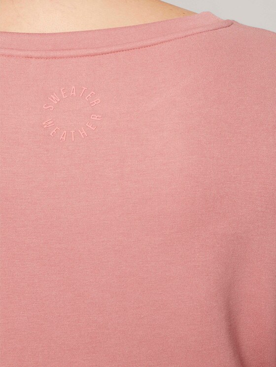Plus - Basic Sweatshirt - Frauen - Dusty Rose Pink Plus - Basic Sweatshirt - Frauen - Dusty Rose Pink - 9 - My True Me