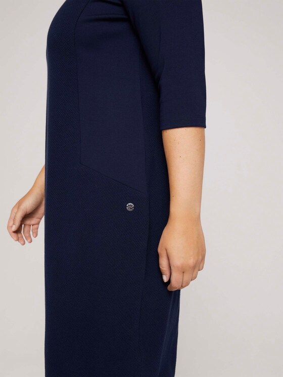 Gestructureerde sweatjurk - Vrouwen - Sky Captain Blue Gestructureerde sweatjurk - Vrouwen - Sky Captain Blue - 9 - My True Me