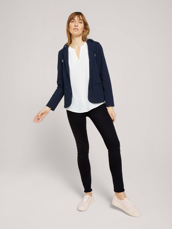 Ärmellose Bluse mit LENZING™ ECOVERO™ - Frauen - Whisper White Ärmellose Bluse mit LENZING™ ECOVERO™ - Frauen - Whisper White - 3 - TOM TAILOR
