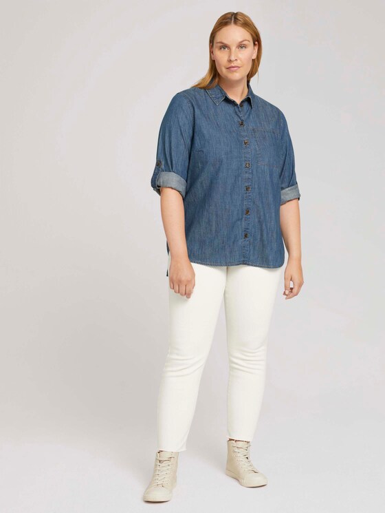 old navy women's denim shirt