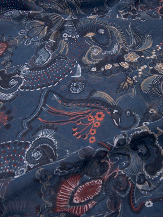 Buissjaal met patroon - Vrouwen - blue apricot paisley design Buissjaal met patroon - Vrouwen - blue apricot paisley design - 9 - TOM TAILOR