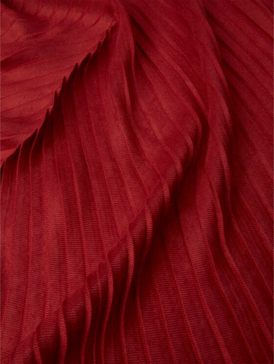 Geplisseerde sjaal - Vrouwen - dark maroon red Geplisseerde sjaal - Vrouwen - dark maroon red - 9 - TOM TAILOR