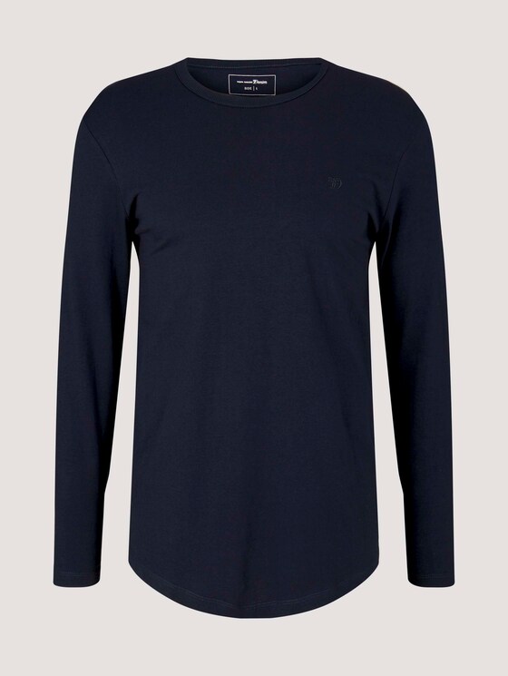 Langarmshirt aus Bio-Baumwolle - Männer - Sky Captain Blue Langarmshirt aus Bio-Baumwolle - Männer - Sky Captain Blue - 7 - TOM TAILOR Denim