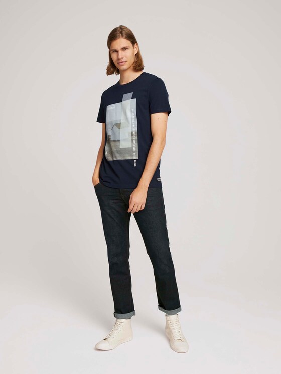 T-Shirt mit Fotoprint - Männer - Sky-Captain-Blue T-Shirt mit Fotoprint - Männer - Sky-Captain-Blue - 3 - TOM TAILOR Denim