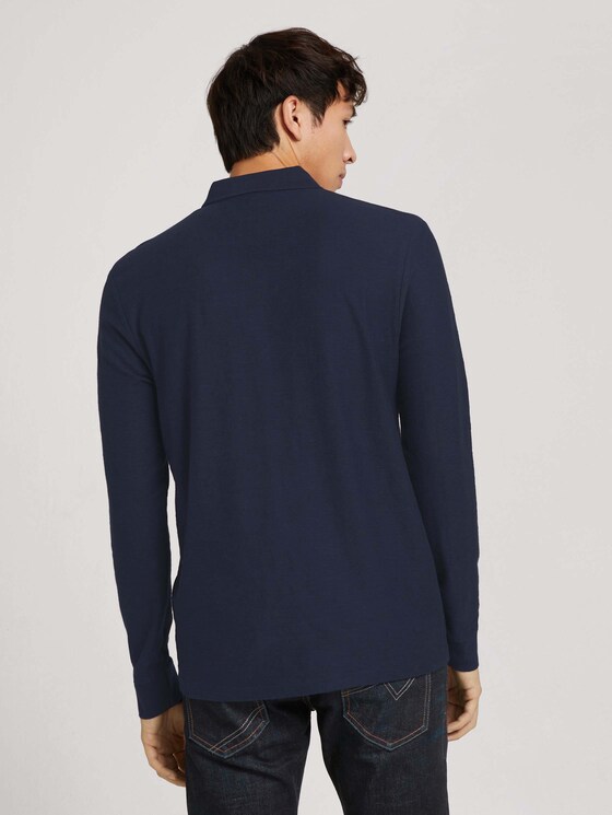 striped polo shirt - Men - Sky Captain Blue striped polo shirt - Men - Sky Captain Blue - 2 - TOM TAILOR Denim