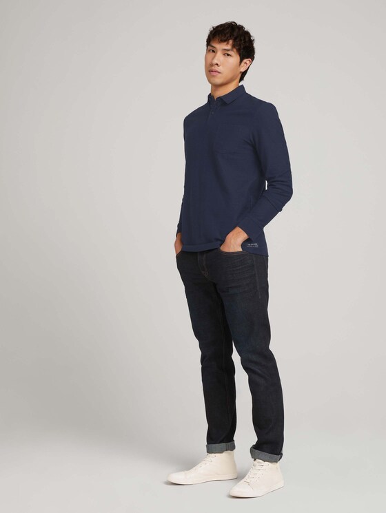 striped polo shirt - Men - Sky Captain Blue striped polo shirt - Men - Sky Captain Blue - 3 - TOM TAILOR Denim