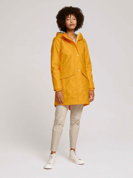 tom tailor yellow raincoat