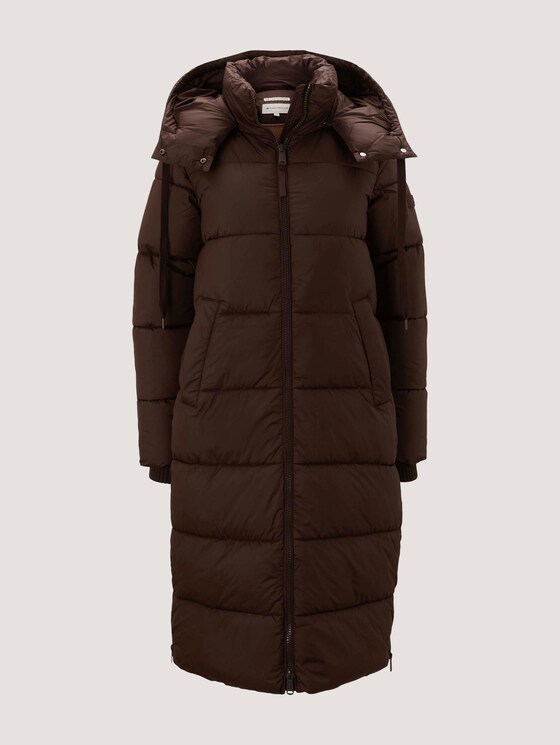 Gesteppter Parka mit recyceltem Polyester - Frauen - java dark brown Gesteppter Parka mit recyceltem Polyester - Frauen - java dark brown - 7 - TOM TAILOR