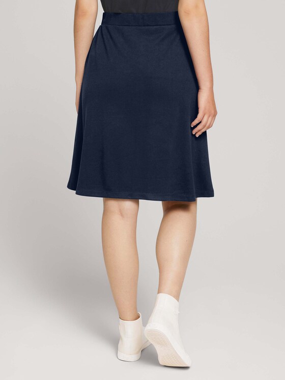 Basic jerseyrok - Vrouwen - Sky Captain Blue Basic jerseyrok - Vrouwen - Sky Captain Blue - 2 - TOM TAILOR