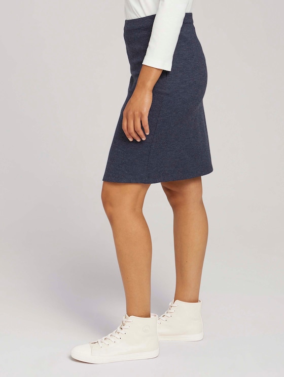 Fein strukturierter Rock - Frauen - navy twill structure Fein strukturierter Rock - Frauen - navy twill structure - 11 - TOM TAILOR