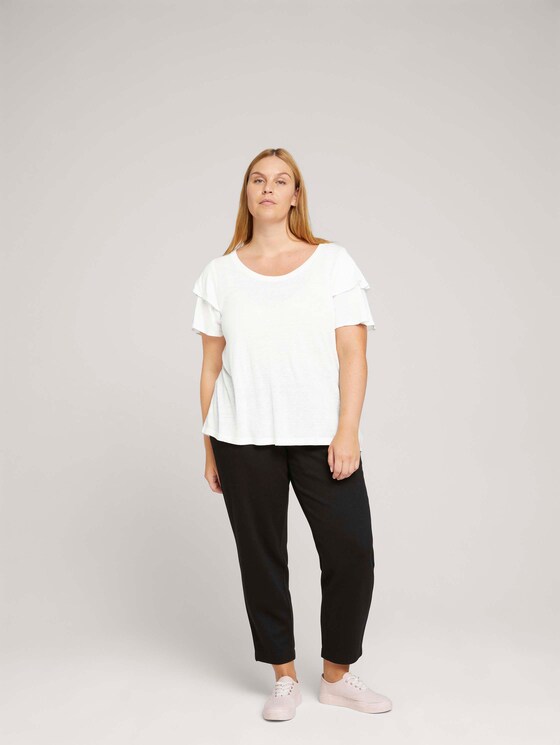 Broek met trekkoord - Vrouwen - deep black Broek met trekkoord - Vrouwen - deep black - 3 - My True Me