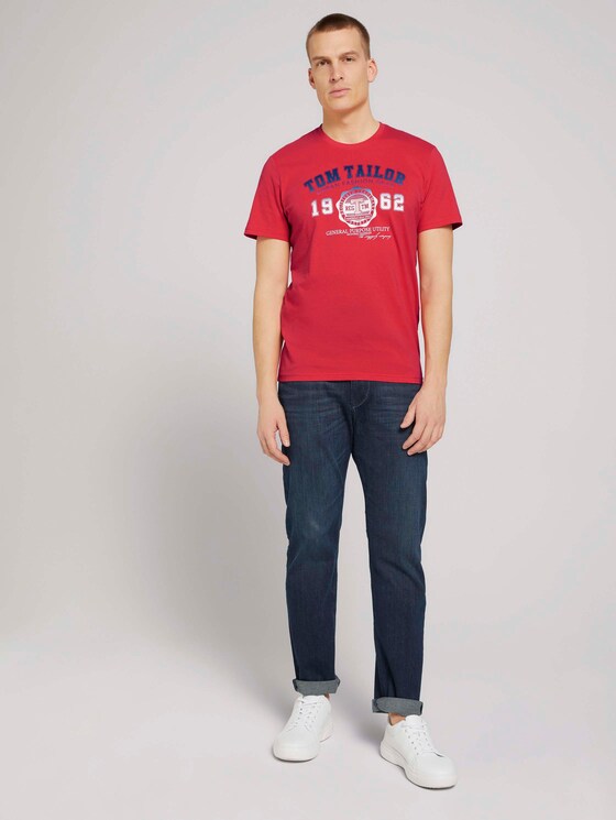 T-Shirt mit Logo-Print - Männer - Virtual Rec T-Shirt mit Logo-Print - Männer - Virtual Rec - 3 - TOM TAILOR