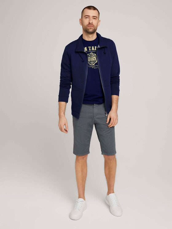 T-Shirt mit Logo-Print - Männer - Sailor Blue T-Shirt mit Logo-Print - Männer - Sailor Blue - 3 - TOM TAILOR