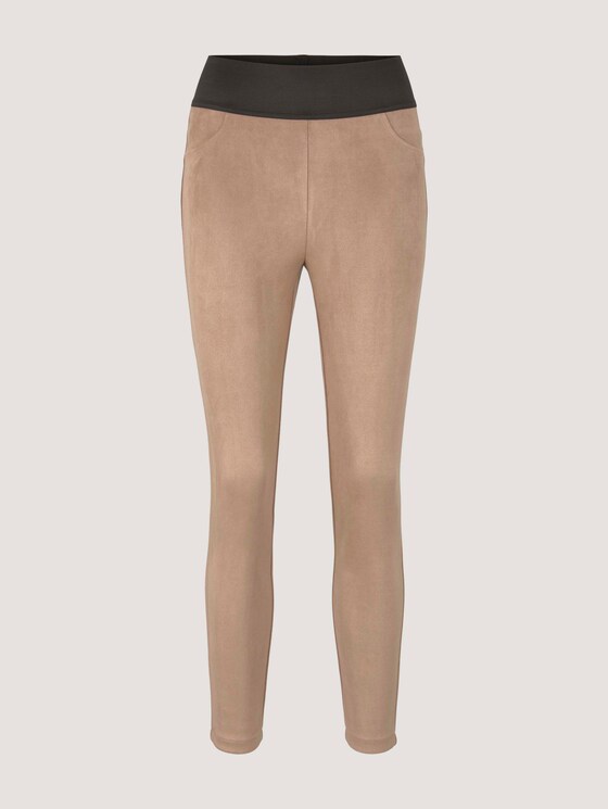 Weiche Treggings - Frauen - french clay beige Weiche Treggings - Frauen - french clay beige - 7 - TOM TAILOR