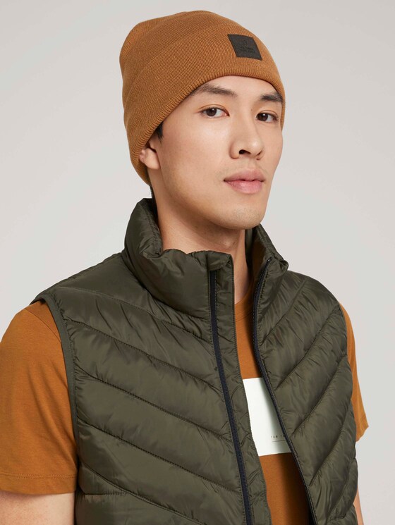 basic beanie - Mannen - deep cognac basic beanie - Mannen - deep cognac - 5 - Tom Tailor E-Shop Kollektion