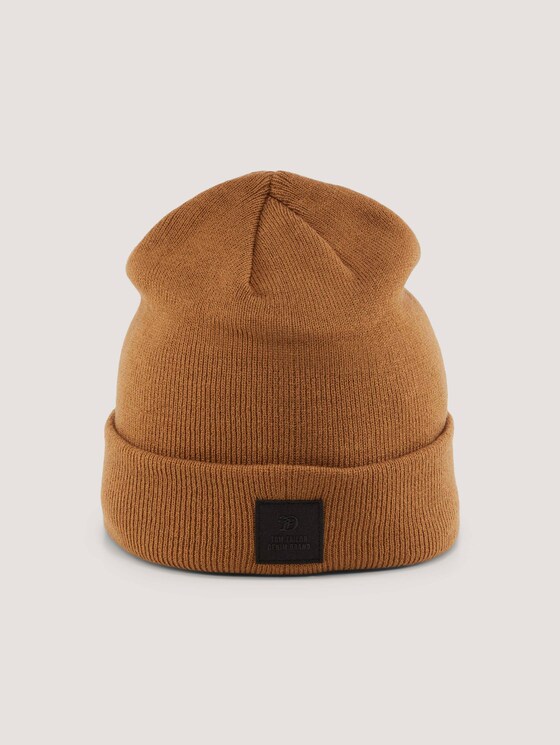 basic beanie - Mannen - deep cognac basic beanie - Mannen - deep cognac - 7 - Tom Tailor E-Shop Kollektion