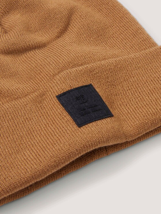 basic beanie - Mannen - deep cognac basic beanie - Mannen - deep cognac - 9 - Tom Tailor E-Shop Kollektion