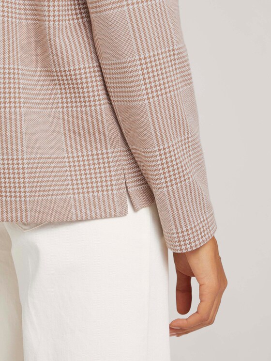 Geruite sweater - Vrouwen - offwhite beige glencheck ck Geruite sweater - Vrouwen - offwhite beige glencheck ck - 9 - TOM TAILOR