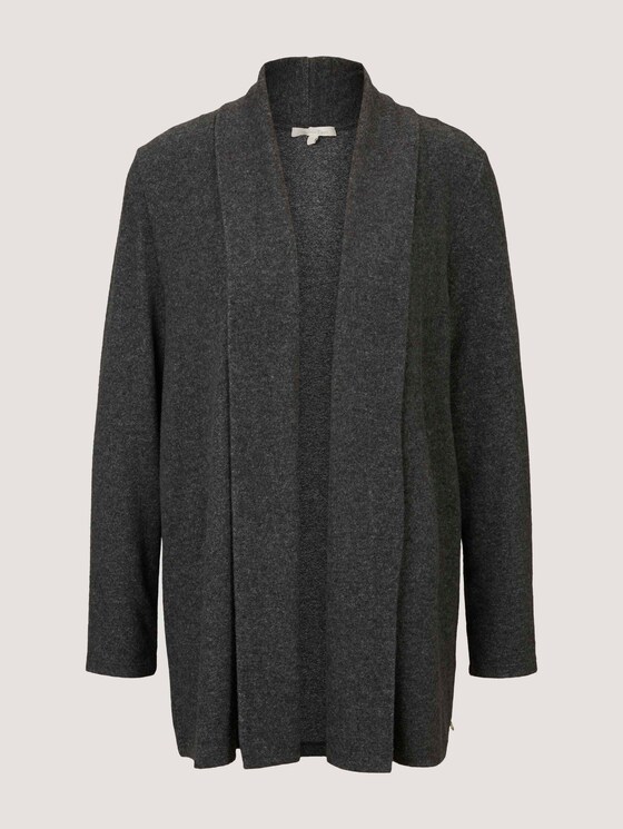 Cardigan in Melange-Optik - Frauen - Shale Grey Melange Cardigan in Melange-Optik - Frauen - Shale Grey Melange - 7 - TOM TAILOR Denim