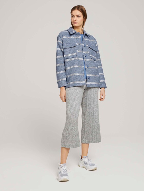 Culotte Relaxed Hose - Frauen - Light Silver Grey Mélange Culotte Relaxed Hose - Frauen - Light Silver Grey Mélange - 3 - TOM TAILOR Denim