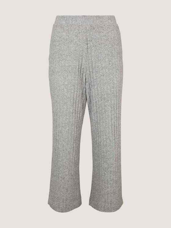 Culotte Relaxed Hose - Frauen - Light Silver Grey Mélange Culotte Relaxed Hose - Frauen - Light Silver Grey Mélange - 7 - TOM TAILOR Denim