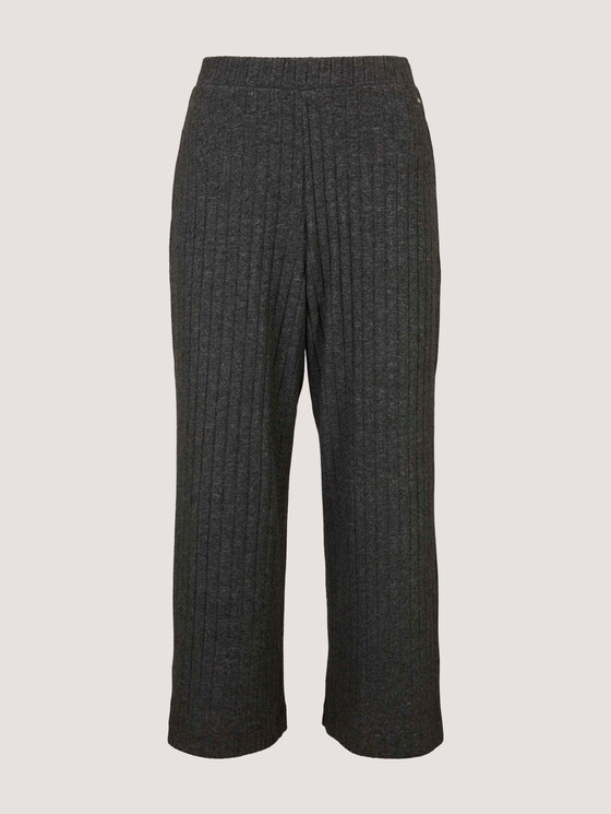 Culotte Relaxed Broek - Vrouwen - Shale Grey Melange Culotte Relaxed Broek - Vrouwen - Shale Grey Melange - 7 - TOM TAILOR Denim