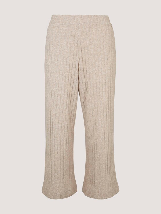 Culotte Relaxed Hose - Frauen - cozy beige melange Culotte Relaxed Hose - Frauen - cozy beige melange - 7 - TOM TAILOR Denim