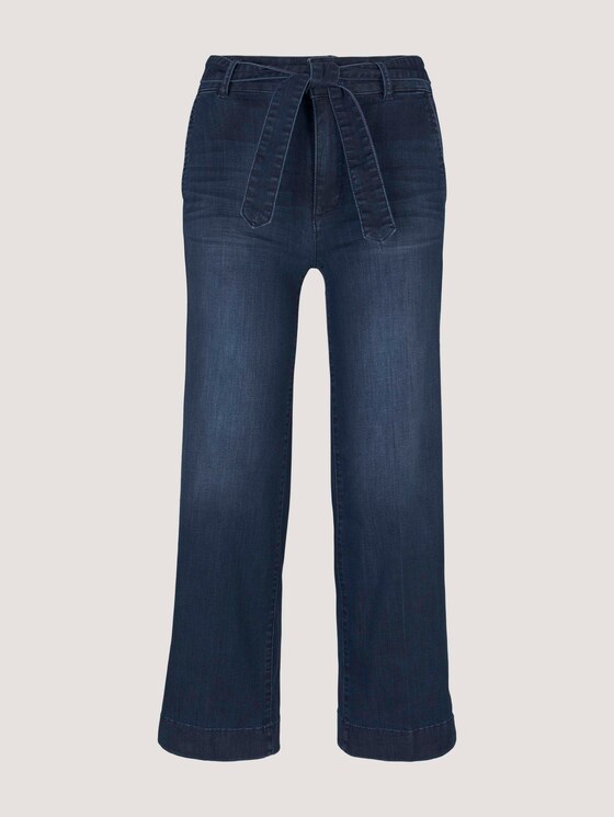 Culotte Jeans mit Stretch - Frauen - dark blue denim Culotte Jeans mit Stretch - Frauen - dark blue denim - 7 - TOM TAILOR