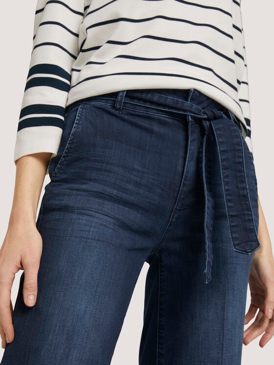 Culotte Jeans mit Stretch - Frauen - dark blue denim Culotte Jeans mit Stretch - Frauen - dark blue denim - 9 - TOM TAILOR