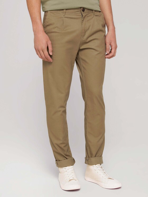 Straight Chino Hose - Männer - covert khaki Straight Chino Hose - Männer - covert khaki - 1 - TOM TAILOR Denim
