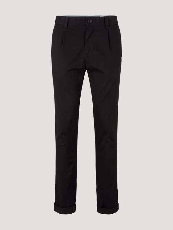 straight chino trousers - Men - Black straight chino trousers - Men - Black - 7 - TOM TAILOR Denim