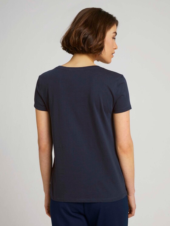 T-Shirt mit Print - Frauen - Sky Captain Blue T-Shirt mit Print - Frauen - Sky Captain Blue - 2 - TOM TAILOR Denim