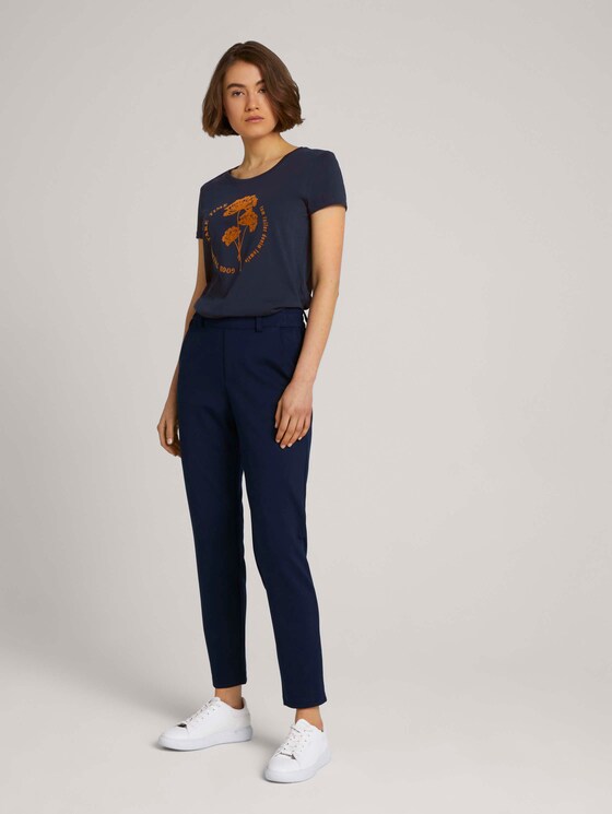 T-Shirt mit Print - Frauen - Sky Captain Blue T-Shirt mit Print - Frauen - Sky Captain Blue - 3 - TOM TAILOR Denim