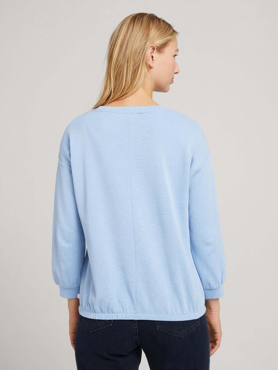 Shirt mit Bio-Baumwolle - Frauen - bel air blue Shirt mit Bio-Baumwolle - Frauen - bel air blue - 2 - TOM TAILOR Denim