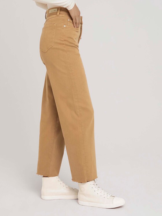 Culotte-jeans met hoge taille - Vrouwen - soft camel Culotte-jeans met hoge taille - Vrouwen - soft camel - 11 - TOM TAILOR Denim