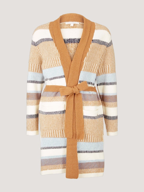 gestreifter Cardigan - Frauen - patchwork stripe structure gestreifter Cardigan - Frauen - patchwork stripe structure - 7 - TOM TAILOR Denim