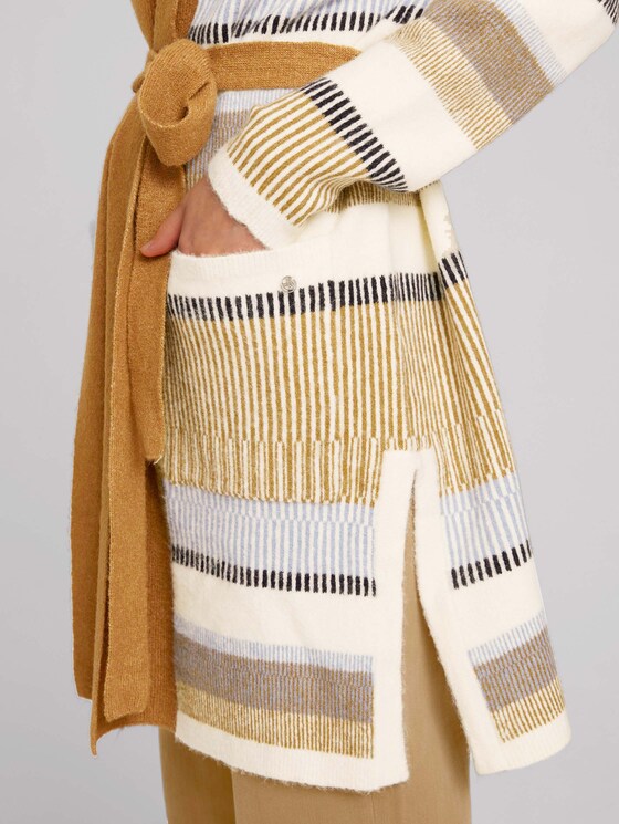 gestreifter Cardigan - Frauen - patchwork stripe structure gestreifter Cardigan - Frauen - patchwork stripe structure - 9 - TOM TAILOR Denim
