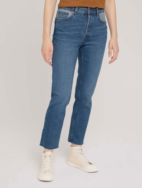 Emma Jeans mit Bio-Baumwolle - Frauen - mid stone bright blue denim Emma Jeans mit Bio-Baumwolle - Frauen - mid stone bright blue denim - 1 - TOM TAILOR Denim