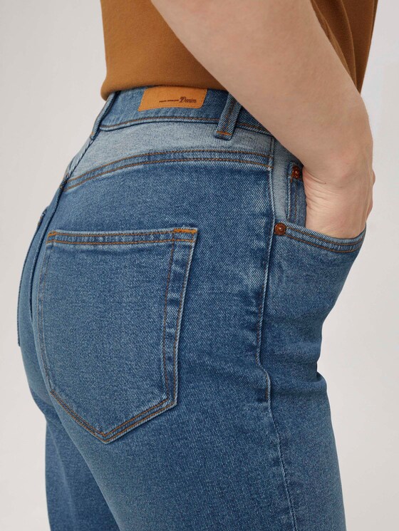 Emma Jeans mit Bio-Baumwolle - Frauen - mid stone bright blue denim Emma Jeans mit Bio-Baumwolle - Frauen - mid stone bright blue denim - 9 - TOM TAILOR Denim