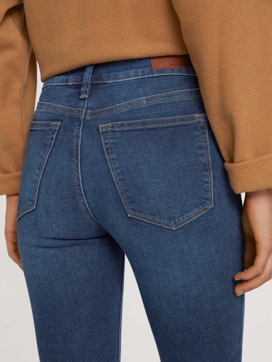 Nela extra skinny jeans with organic cotton - Women - Used Dark Stone Blue Denim Nela extra skinny jeans with organic cotton - Women - Used Dark Stone Blue Denim - 10 - TOM TAILOR Denim