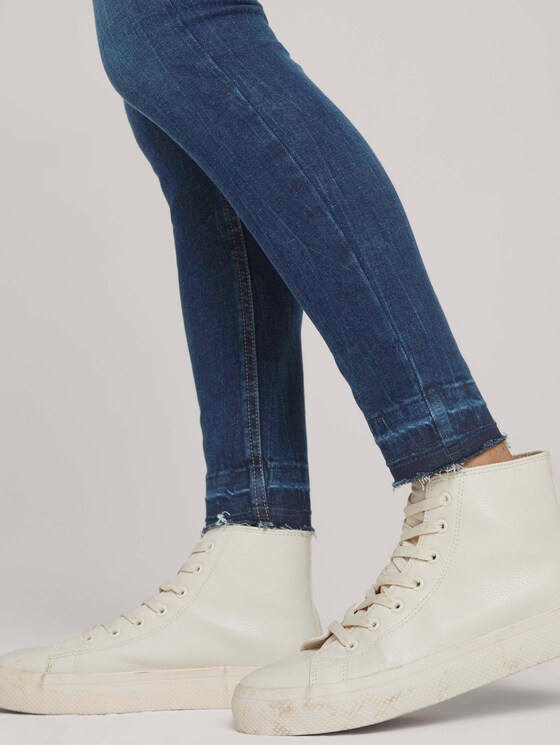 Nela extra skinny jeans with organic cotton - Women - Used Dark Stone Blue Denim Nela extra skinny jeans with organic cotton - Women - Used Dark Stone Blue Denim - 9 - TOM TAILOR Denim