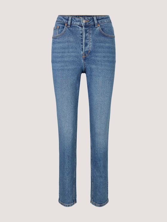 Mom Fit-jeans van biologisch katoen - Vrouwen - mid stone bright blue denim Mom Fit-jeans van biologisch katoen - Vrouwen - mid stone bright blue denim - 7 - TOM TAILOR Denim