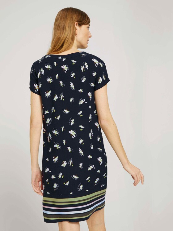 Kleid mit Blumenmuster - Frauen - navy floral design Kleid mit Blumenmuster - Frauen - navy floral design - 2 - TOM TAILOR