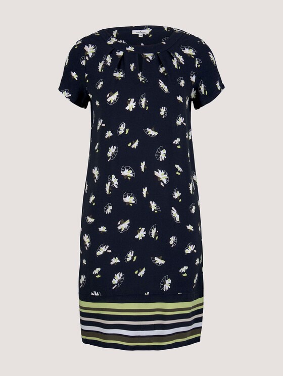 Kleid mit Blumenmuster - Frauen - navy floral design Kleid mit Blumenmuster - Frauen - navy floral design - 7 - TOM TAILOR