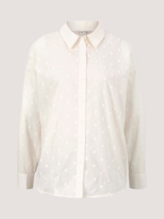 oversized overhemdblouse - Vrouwen - Gardenia White oversized overhemdblouse - Vrouwen - Gardenia White - 7 - TOM TAILOR Denim